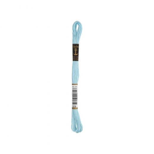 Anchor Stickgarn (Sticktwist) - 928 gletscherblau