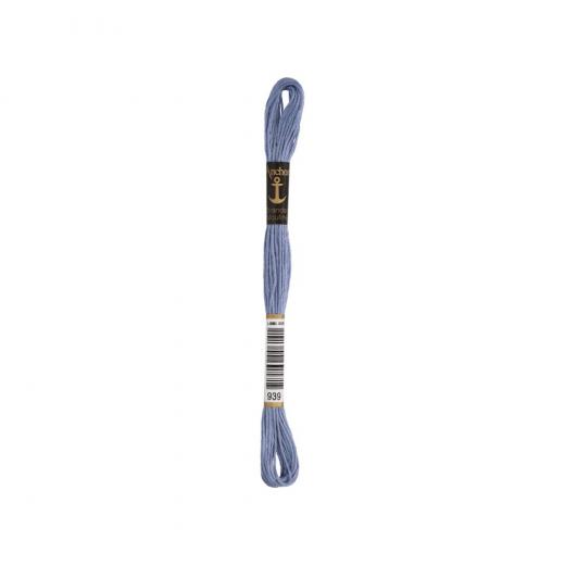 Anchor Stickgarn (Sticktwist) - 939 rauchblau