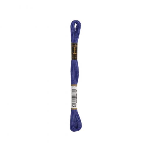 Anchor Stickgarn (Sticktwist) - 941 kornblumenblau dunkel