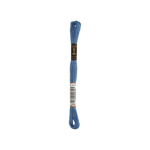 Anchor Stickgarn (Sticktwist) - 978 stahlblau