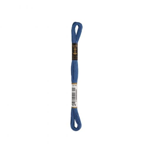 Anchor Stickgarn (Sticktwist) - 979 taubenblau