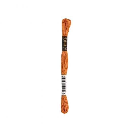 Anchor Stickgarn (Sticktwist) - 1001 braunorange