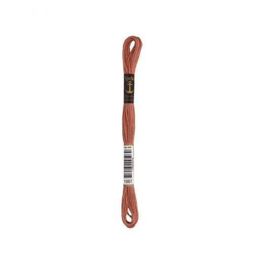 Anchor Stickgarn (Sticktwist) - 1007 braunrose mittel