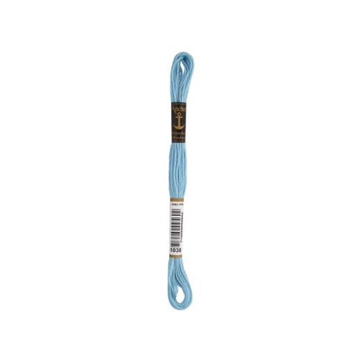 Anchor Stickgarn (Sticktwist) - 1038 ozeanblau mittel