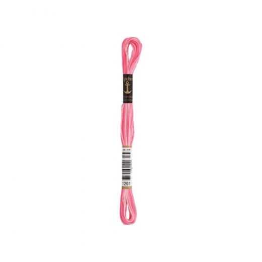 Anchor Stickgarn (Sticktwist) - 1201 rosa ombre