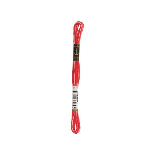 Anchor Stickgarn (Sticktwist) - 1203 rot ombre