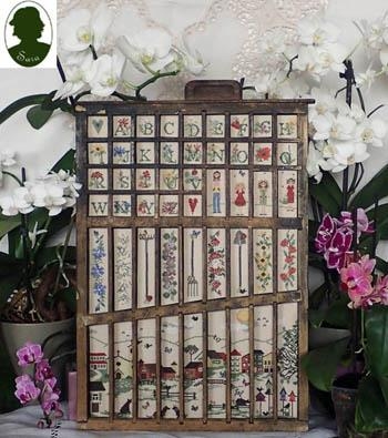 Flowers Casier - Sara Guermani (Stickvorlage)