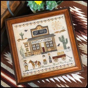 Stickvorlage Little House Needleworks - Old West Dry Goods