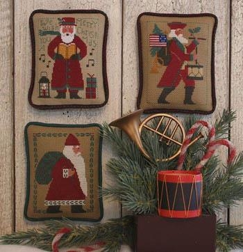 Stickvorlage The Prairie Schooler - Santas Revisited VII (1985, 2002, 2014)
