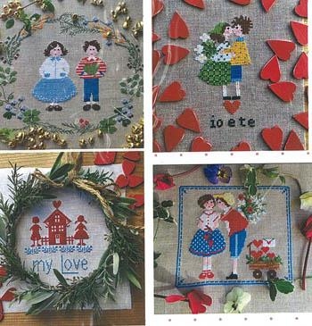 Storie Di Fiori E Piccoli Amori - Lilli Violette (Stickvorlage)