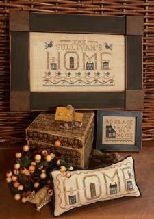 Stickvorlage Homespun Elegance Ltd - No Place Like Home