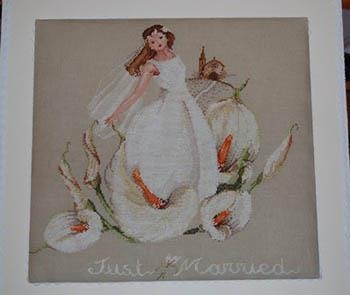 Stickvorlage Serenita Di Campagna - Just Married (Ausverkauf)
