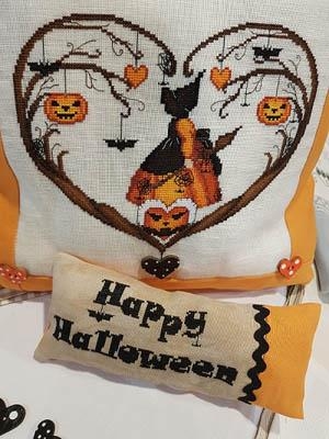 Stickvorlage Serenita Di Campagna - Cuori Di Halloween