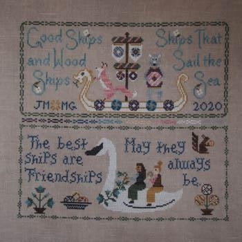 Stickvorlage Bendy Stitchy Designs - Friendship Sampler (Ausverkauf)