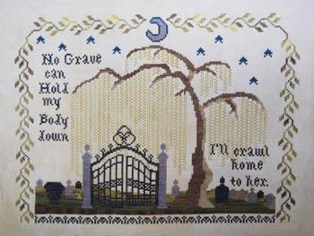 Stickvorlage Bendy Stitchy Designs - Roladex Mourning Sampler