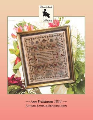 Stickvorlage Cross Stitch Antiques - Ann Wilkinson 1834