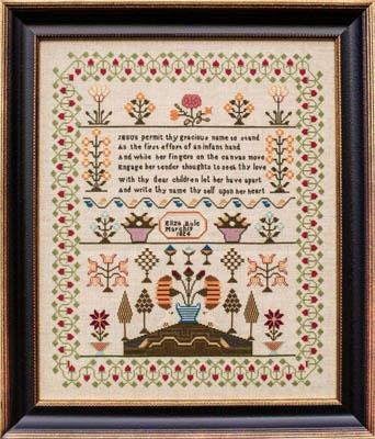 Hands Across The Sea Samplers - Eliza Rule 1824