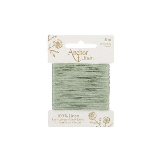 Anchor Linen Stickgarn 100% Leinen - Aloe (Farbe 24)