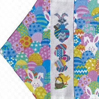 Stickvorlage The Stitchworks - Seasonal Table Runner Easter
