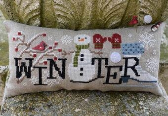 When I Think of Winter w/buttons - Puntini Puntini (Stickvorlage)