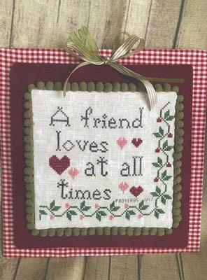 A Friend Loves - Romys Creations (Stickvorlage)
