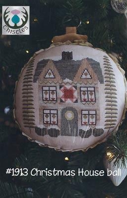 Christmas House Ball - Thistles (Stickvorlage)