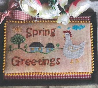 Stickvorlage Romys Creations - Spring Greetings