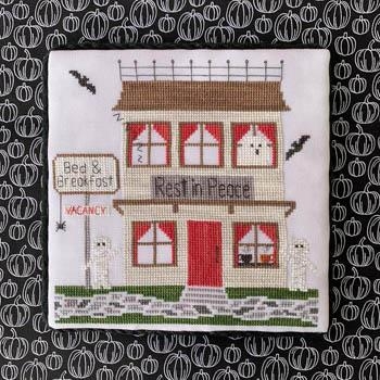 Stickvorlage Little Stitch Girl - Bed & Breakfast (Ausverkauf)