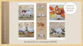 Stickvorlage Serenita Di Campagna - I Colori Delle Stagioni 3