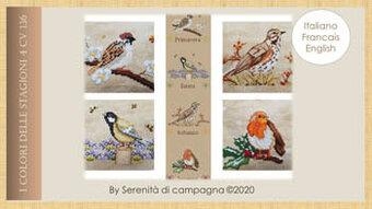 Stickvorlage Serenita Di Campagna - I Colori Delle Stagioni 4