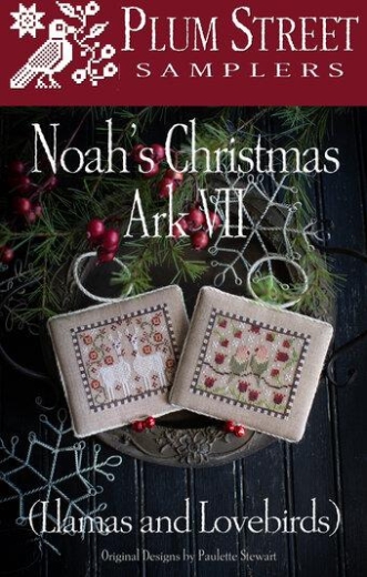 Stickvorlage Plum Street Samplers - Noahs Christmas Ark VII