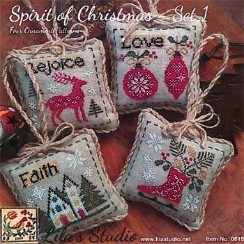 Stickvorlage Lilas Studio - Spirit of Christmas - Set 1