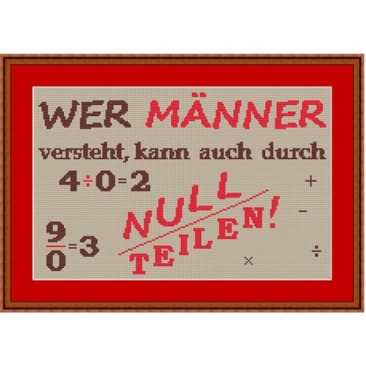 Männer - Kreuzstich-Insider (Stickvorlage)
