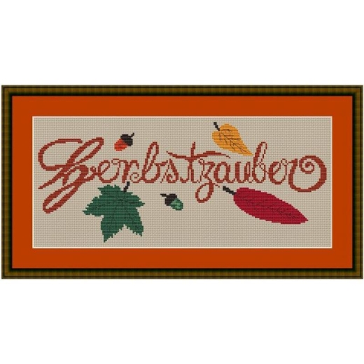 Herbstzauber - Kreuzstich-Insider (Stickvorlage)