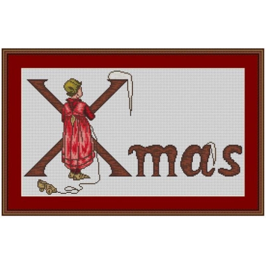 Stickvorlage Kreuzstich-Insider X-mas