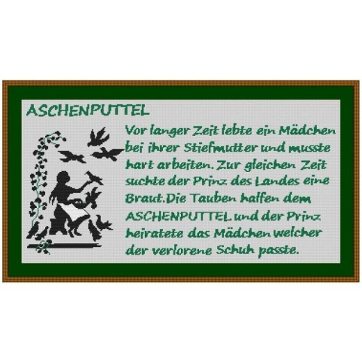 Stickvorlage Kreuzstich-Insider Aschenputtel