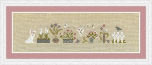 Stickvorlage Jardin Privé - Harmonie De Fleurs