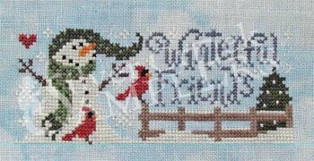 Stickvorlage Silver Creek Samplers - Winterful Friends