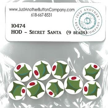 Just Another Button Company - Buttons Holly Beads