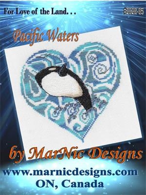 Stickvorlage MarNic Designs - Pacific Waters