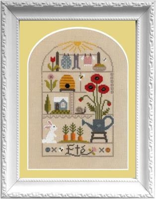 Petits Moments De LEte - Jardin Privé (Stickvorlage)