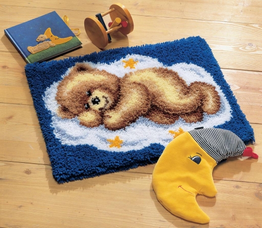 Knüpfteppich Verachtert/Vervaco - Teddybär