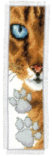 Vervaco Verachtert - Lesezeichen Katze