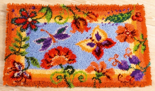 Knüpfteppich Verachtert/Vervaco - Blumen
