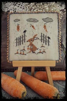 Rabbit And Ghost - Fairy Wool In The Wood (Stickvorlage)