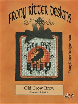Stickvorlage Frony Ritter Designs - Old Crow Brew