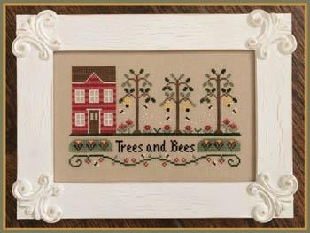 Country Cottage Needleworks - Trees And Bees