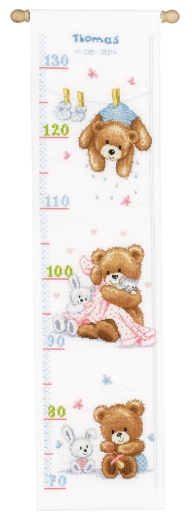 Vervaco Verachtert - Messlatte Teddybären
