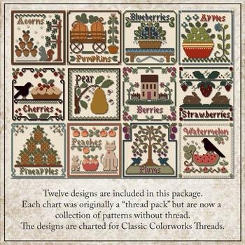 Fruit Of The Seasons - Little House Needleworks (Stickvorlage)