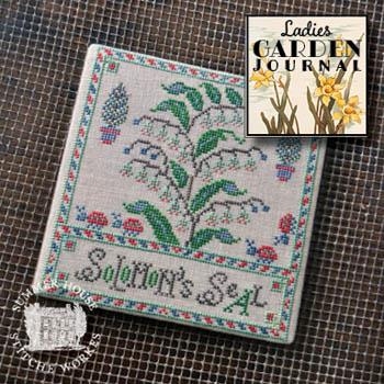 Stickvorlage Summer House Stitche Workes - Ladies Garden Journal 3 Solomons Seal